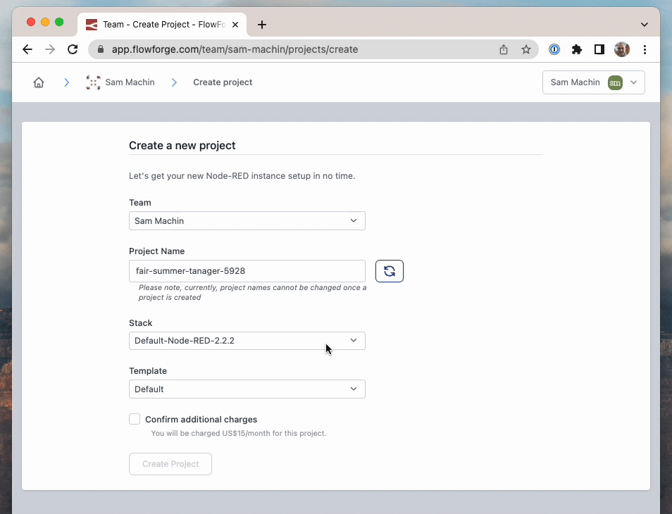 Selecting the beta Stack Selecting the beta Stack
